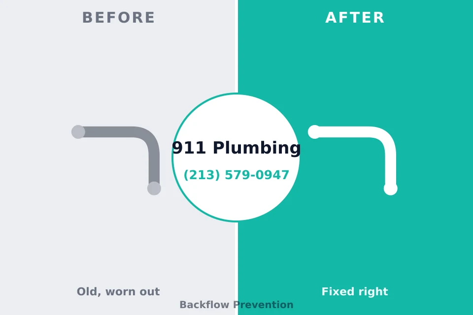 Before and after: plumbing company Poinciana, FL